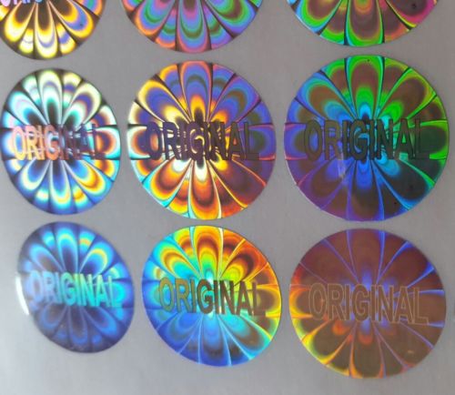 Hologram Labels Sticker Tamper proof "Original"