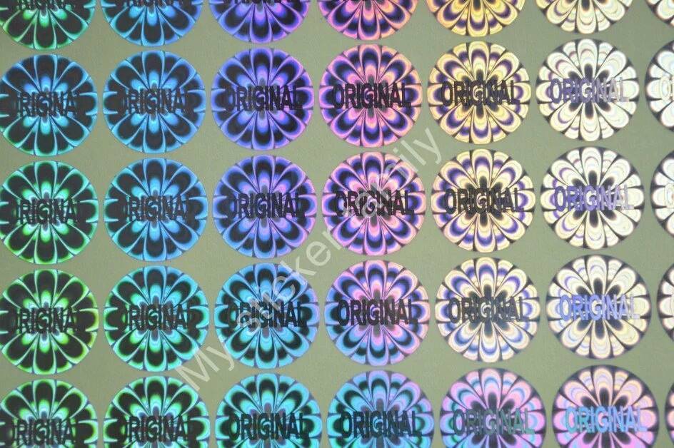 Hologram Labels Sticker Tamper proof "Original"