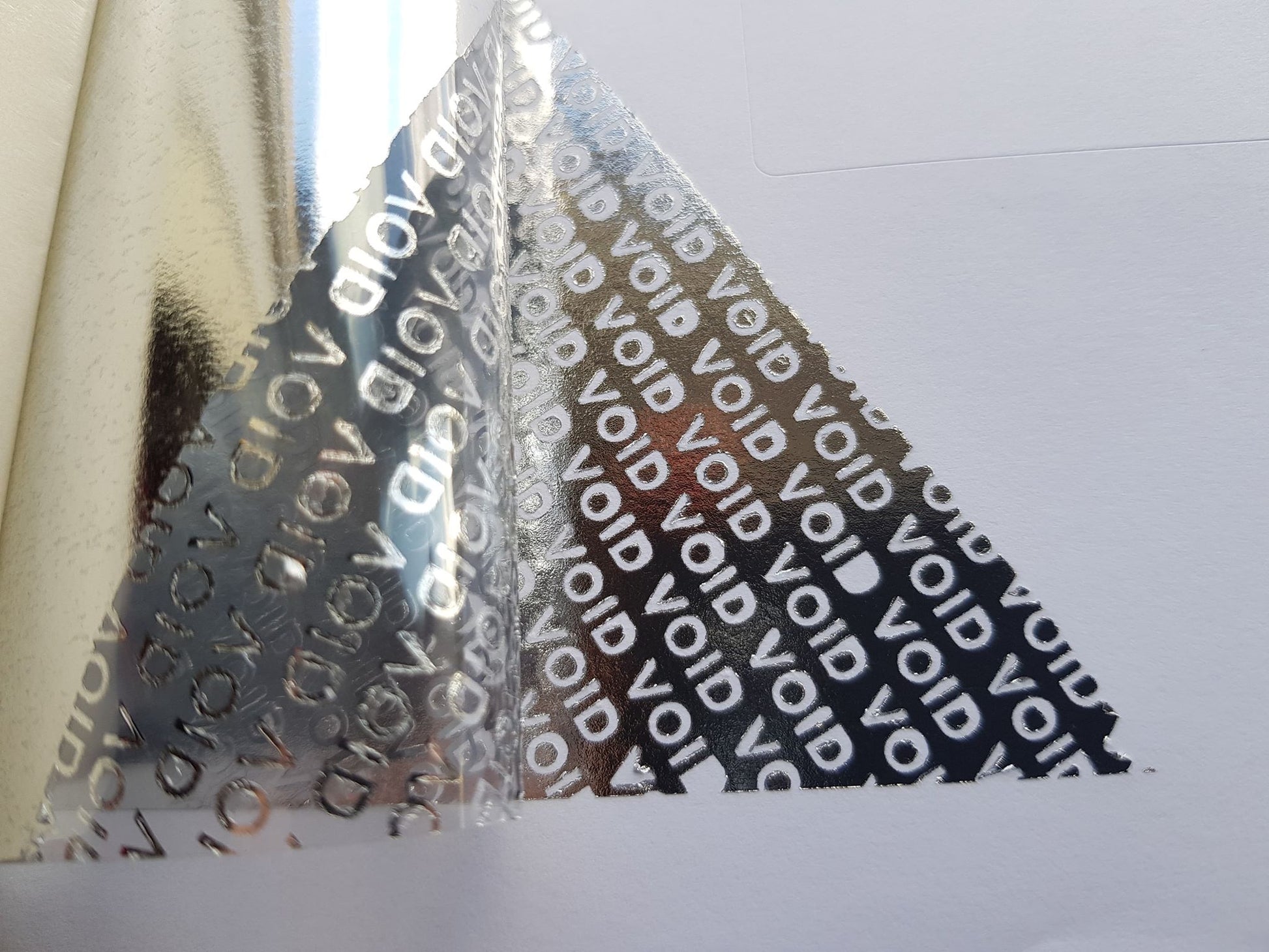 Tamper proof Stickers