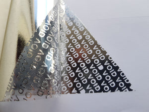 Tamper proof Stickers