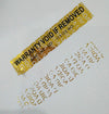 Hologram Stickers Labels Warranty Void Labels Tamper Proof 30 mm x 10mm