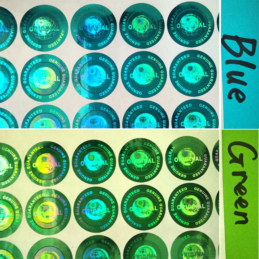 20 mm diameter 2000 pcs/lot Genuine Guaranteed and Original 3D Hologram sticker in Global design