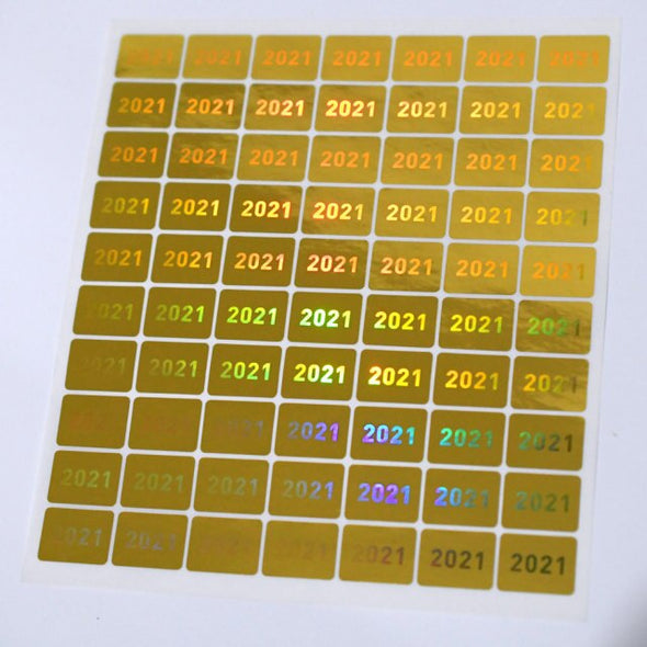 2021 hologram 15mmx20mm warranty VOID IF seal broken holographic stickers safty seal label for package